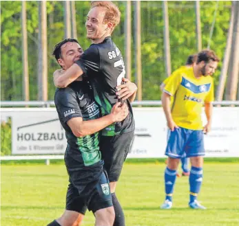  ?? ARCHIVFOTO: ALEXANDER HOTH ?? Die Kißlegger wollen nach dem Aufstieg auch in der Landesliga jubeln.