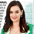  ??  ?? — EVELYN SHARMA, founder, Seams For Dreams, which is working globally to create awareness about the harmful effects of our fashion hoarding behaviour