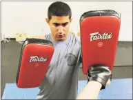  ?? Hearst Connecticu­t Media file photo ?? Detective Fred Quezada during a self-defense course at the Greenwich Police Department in 2012.