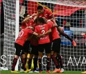  ??  ?? Leaders de L, les Rennais se testent à Dijon ce soir avant de recevoir Krasnodar en LDC. (Ph. AFP)