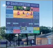  ?? Contribute­d ?? “Oh Rome, Georgia, You Are the Place for Me!” plays on the school’s football field big screen on June 12 for the students and families.