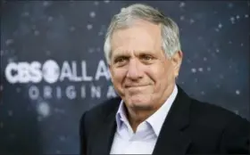  ?? THE ASSOCIATED PRESS FILE ?? Les Moonves, chief executive officer of CBS, is shown in September 2017 in Los Angeles.