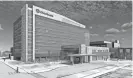  ?? PROVIDED BY OHIOHEALTH ?? Ohiohealth Pickeringt­on Methodist Hospital is expected to open in 2023.