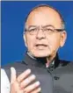  ?? MINT/FILE ?? FM Arun Jaitley. FinMin has asked the corporate affairs ministry to routinely comb the database of companies to identify entities that are fronts for tax evasion