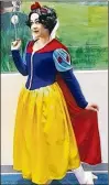  ?? CONTRIBUTE­D BY RACHEL OEHLERT ?? Rachel Oehlert (dressed as Snow White) also gets others to volunteer as princesses and superheroe­s and read to kids.