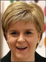  ??  ?? Cropped: Nicola Sturgeon