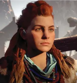  ??  ?? Above Bioware-style dialogue choices add plenty of colour to Horizon’s characters, but there’s no branching narrative.