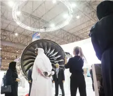  ?? Bloomberg ?? Mubadala signed the deal with Rolls-Royce at the Dubai Airshow in 2013