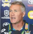  ??  ?? Titans coach Garth Brennan.