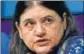  ??  ?? Maneka Gandhi