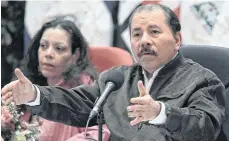  ?? /ARCHIVO ?? Daniel Ortega se mantiene en el poder.