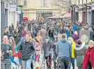  ??  ?? No Christmas cheer for retailers. Picture: PA.