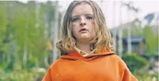  ??  ?? Die 16-jährige Milly Shapiro hat eine Hauptrolle in «Hereditary», der jetzt in den Kinos läuft.