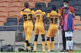  ?? | ?? HAPPY Mashiane of Kaizer Chiefs celebrates his goal against Pedro De Luanda in their CAF Champions League encounter this past weekend.