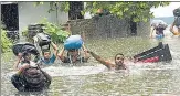  ?? HT PHOTO ?? Floods were responsibl­e for 46.1% of all deaths in the last five decades, the report said.