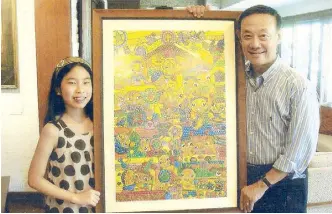  ??  ?? Jose Mari is looking for a teen girl who gifted him with her painting that illustrate­d his hit song, Christmas in our Hearts, 13 years ago.