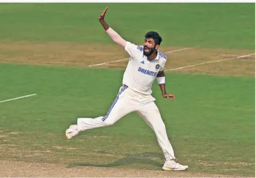  ?? GETTY IMAGES ?? Ready to fire: Jasprit Bumrah has made it clear he loves playing for India, and he must have been amused by all these reports from armchair experts about his workload.