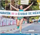  ?? ?? ● Los ganadores del Medio Maratón de México.