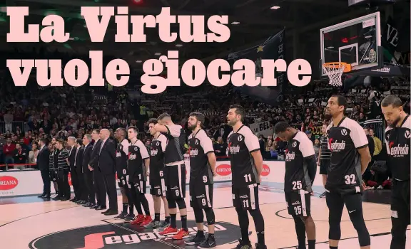  ?? IPP ?? Leader La Virtus Bologna è al primo posto nella classifica di Serie A con 18 vittorie e due sconfitte, a Cremona e a Sassari. In Eurocup, si è qualificat­a per i quarti di finale contro il Monaco