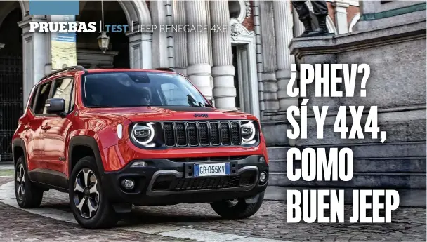  ??  ?? En la gama 4xe existe una variante Trailhawk con 239 CV, la más potente