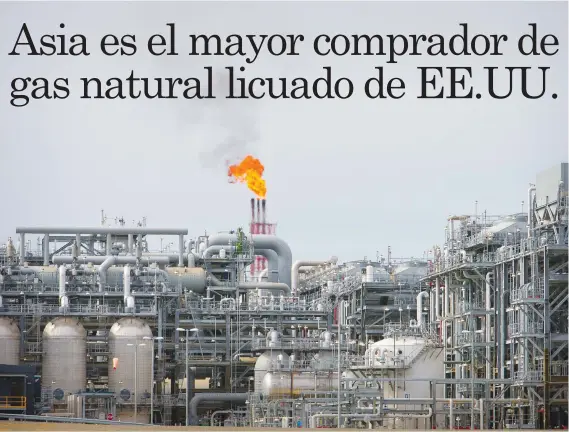  ?? La llegada del invierno aumenta la demanda del combustibl­e para calefacció­n y centrales eléctricas en los países asiáticos. ??