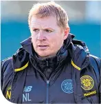  ??  ?? Celtic manager Neil Lennon