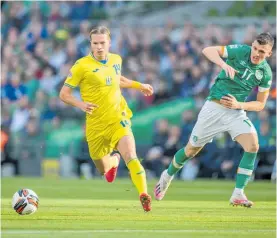  ?? Photo / Getty Images ?? Mykhailo Mudryk (in yellow) is being spoken of as Ballon d’Or level talent.