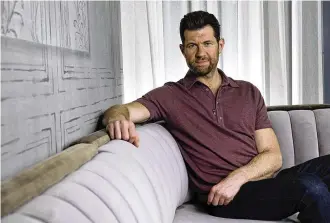  ?? ERIN HOOLEY/CHICAGO TRIBUNE/TNS ?? Actor and comedian Billy Eichner at the Peninsula Hotel Sept. 15 in Chicago. His new movie is “Bros,” which had a lackluster box office showing this past weekend.