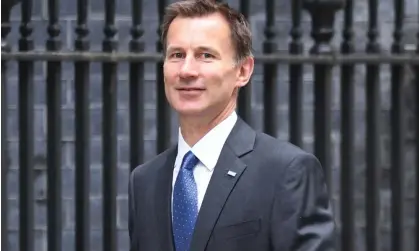  ?? Photograph: Stefan Rousseau/PA ?? Jeremy Hunt is to deliver the 2022 autumn statement in the House of Commons.