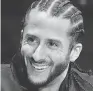  ??  ?? Colin Kaepernick