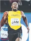  ??  ?? Jamaica's Usain Bolt.