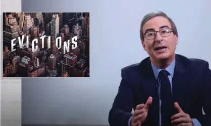  ??  ?? John Oliver: ‘We’ve already waited too long here and there is absolutely no excuse for not attacking this problem with real urgency.’ Photograph: YouTube