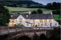  ?? ?? The Bell at Skenfrith: a “dreamy setting”