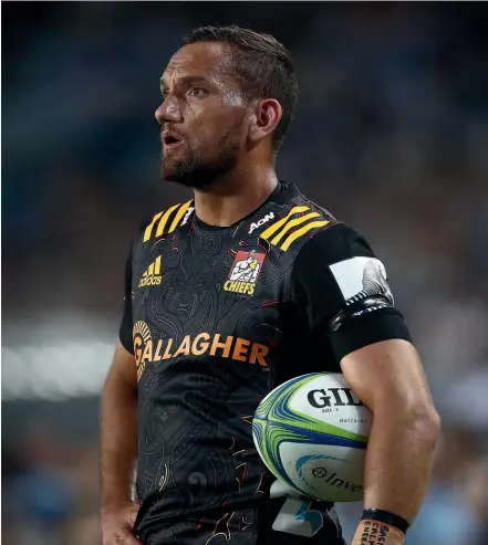  ?? GETTY IMAGES ?? Aaron Cruden energised the Chiefs in the second half against the Blues on Friday night.