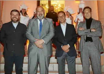  ?? ?? Javi Bonet, Jaime Martínez, Pablo Pantiga y Pedro Vidal.