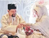 Majlis ijab kabul A.Rahman Hassan & Fadilah meriah - PressReader