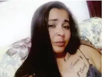  ?? Arquivo pessoal ?? A camareira Claudeonor­a Cristina Henrique Souza, morta por um investigad­or da polícia civil