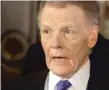  ?? | AP ?? On Monday, Illinois House Speaker Michael Madigan announced the firing of a top aide for ‘‘ inappropri­ate conduct’’ with a political consultant.