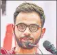  ??  ?? Umar Khalid