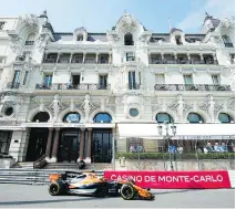  ?? BERTRAND LANGLOIS/AFP/GETTY IMAGES ?? When the Monaco Grand Prix gets underway in Monte Carlo this weekend it will be missing McLaren-Honda driver Fernando Alonso, who is racing at the Indianapol­is 500 instead.