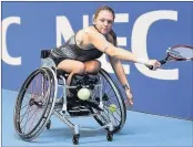  ?? Contribute­d ?? OPEN
EFFORTS:
Jordanne Whiley (left) and Andy Lapthorne (right) are in Australia this week for the Grand Slam event
