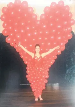 ?? PICTURE / SUPPLIED ?? Queen of Hearts, by the Sole Sisters, Petrina Yuretich and Melanie Bradbury, was the big winner in 2003.
