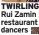  ?? Dancers ?? TWIRLING Rui Zamin restaurant