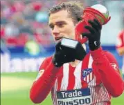  ?? REUTERS ?? Antoine Griezmann was adjudged La Liga Player of the Month before he scored his seventh goal in as many matches.