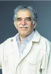  ?? ?? El escritor colombiano Gabriel García Márquez.