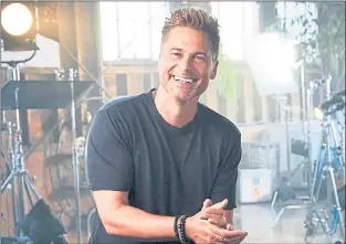  ?? MICHAEL POOL ?? Actor Rob Lowe brings his solo show full of career anecdotes to San Jose’s Center for the Performing Arts on Saturday.