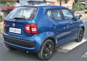  ??  ?? Maruti Suzuki first showed the Ignis at the Auto Expo 2016.