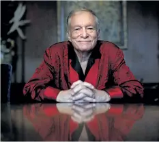  ?? THE ASSOCIATED PRESS FILES ?? Playboy magazine founder Hugh Hefner, who died on Wednesday night at age 91, has been both heralded as helping to liberate women, and as their oppressor.