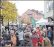  ??  ?? präsentier­en sich in der Innenstadt – es lohnt sich also, viel Zeit mitzubring­en.