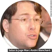  ??  ?? Selon le juge Marc-André Blanchard, l’attachemen­t à la diversité intercultu­relle serait moins marqué chez les francophon­es.